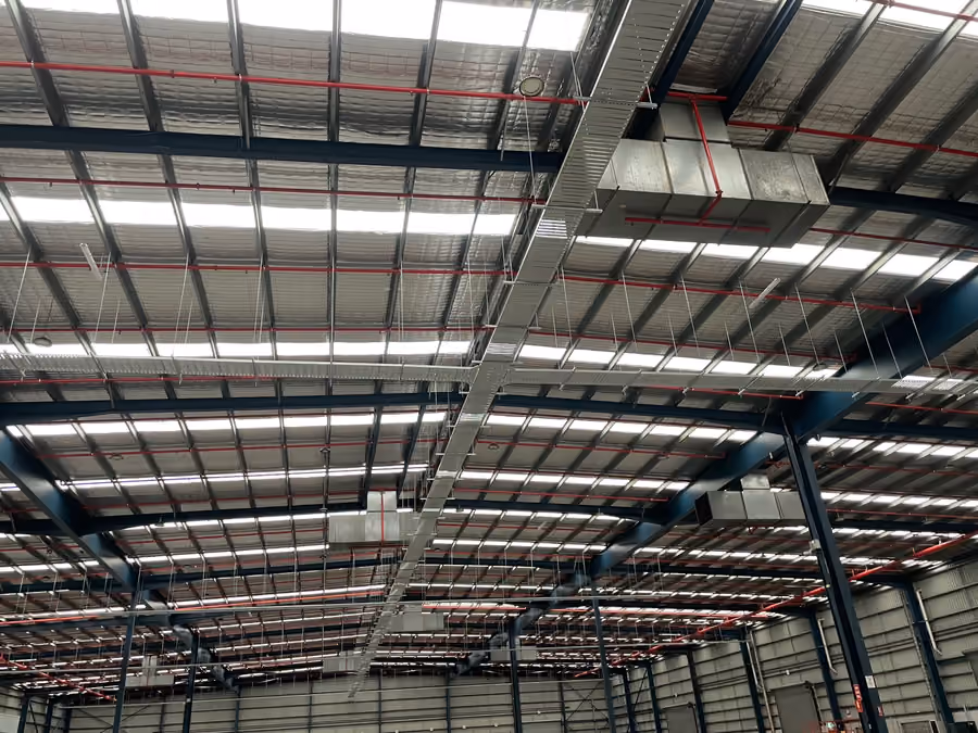 Industrial electrical work by Maric Brothers — 125 Nancy Ellis Leebold Drive, Bankstown Aerodrome NSW, photo 1