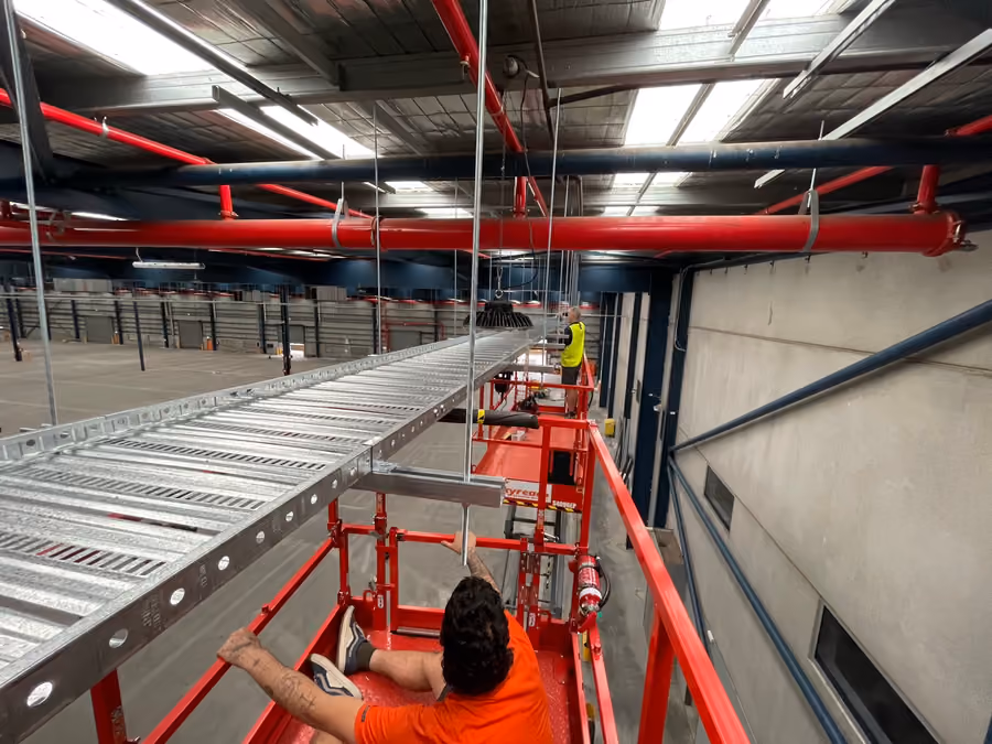Industrial electrical work by Maric Brothers — 125 Nancy Ellis Leebold Drive, Bankstown Aerodrome NSW, photo 11