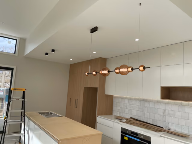 Residential electrical work by Maric Brothers