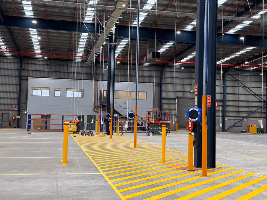 Industrial electrical work by Maric Brothers — 125 Nancy Ellis Leebold Drive, Bankstown Aerodrome NSW, photo 54