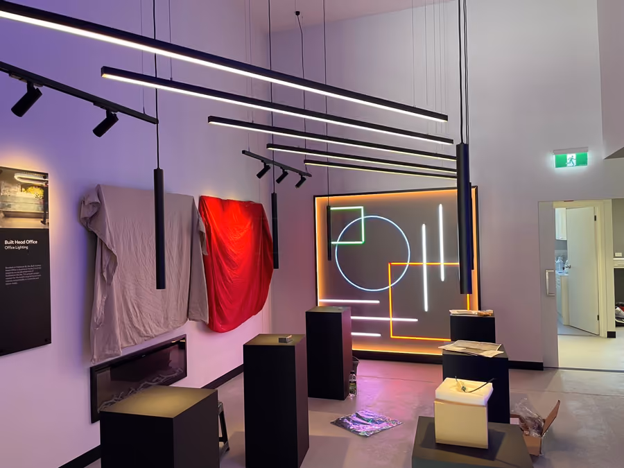 Commercial electrical work by Maric Brothers — Lighting Showroom, Mitchell ACT, photo 5