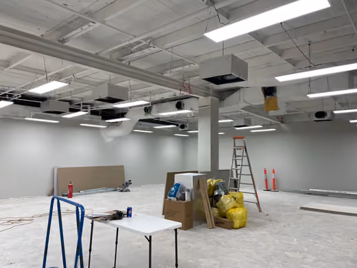 Commercial electrical work — Cooleman Court, Weston Creek ACT