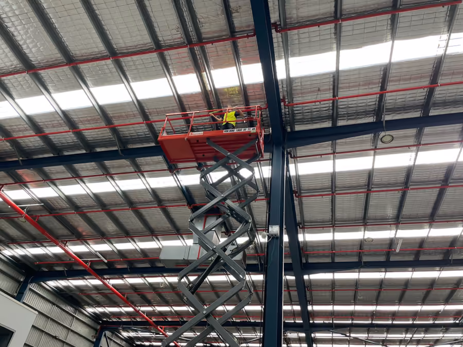 Industrial electrical work by Maric Brothers — 125 Nancy Ellis Leebold Drive, Bankstown Aerodrome NSW, photo 76